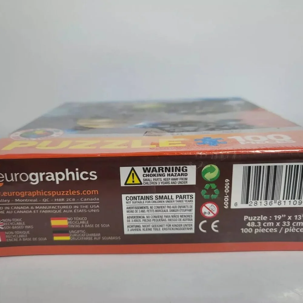 The SOLAR SYSTEM 100 Piece Smart Kids Collection Puzzle NEW Eurographics 5+ - Picture 3 of 5